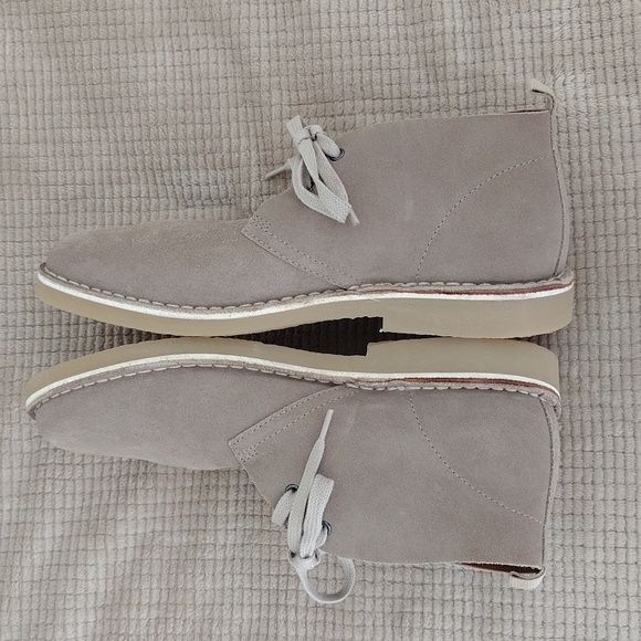 Alpine Design Ortholite Taupe Suede Ankle Chukka Loafer Boots Size 9.5 - Picture 5 of 11